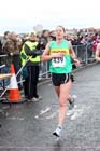 Danielle Hodgkinson (Wallsend Harriers) in the Womens North Tyneside 10k Road Race from North Shields to Whitley Bay.